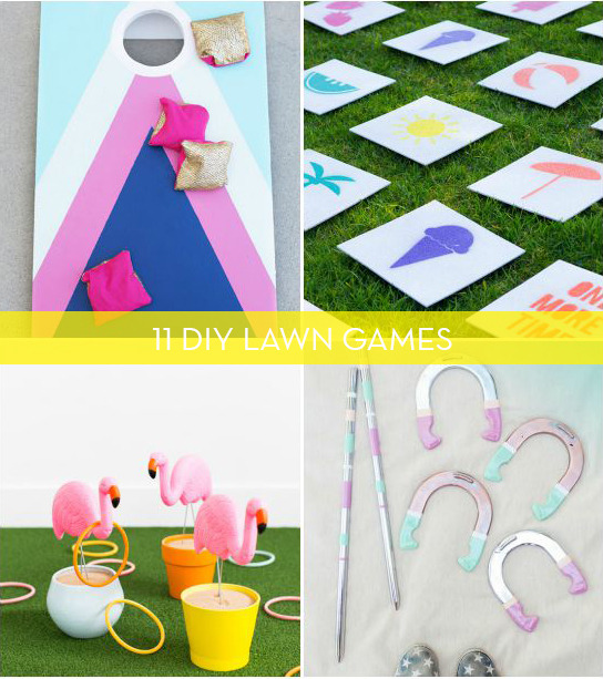 11 Fun DIY Lawn Games For Summer Parties 