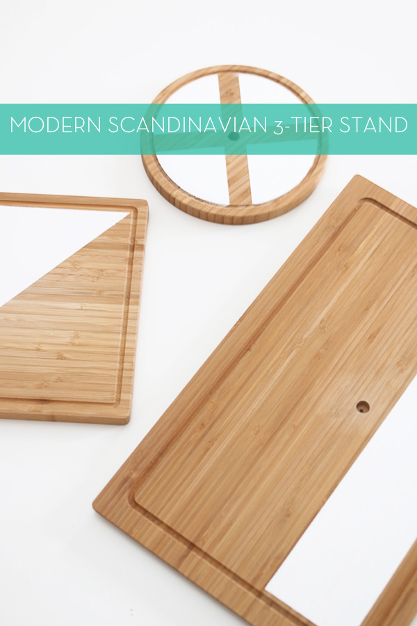 Modern Scandinavian 3-Tier Stand | Hello Lidy for Curbly