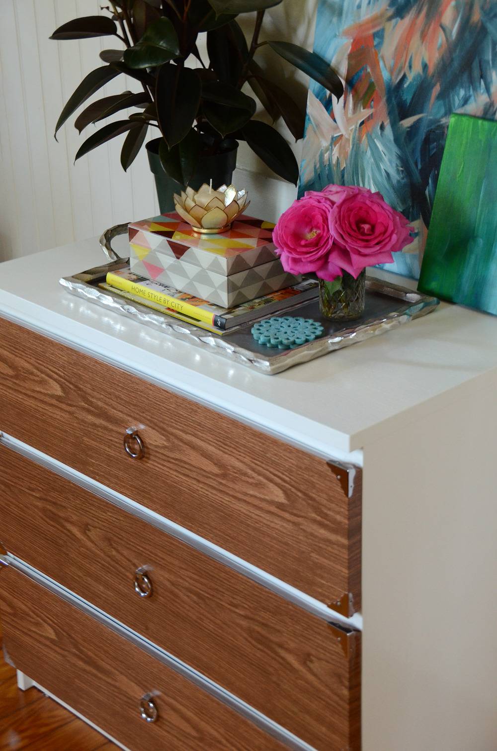 Before and After: An IKEA Malm Hack