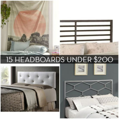 15 Chic Headboards For $200 Or Less