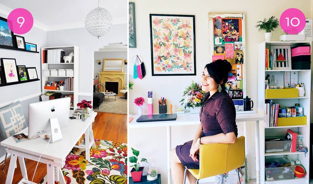 Roundup: 10 Inspiring Colorful Workspaces