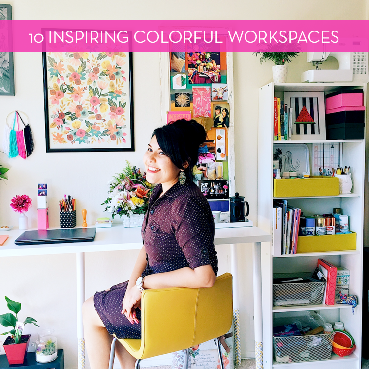 Roundup: 10 Inspiring Colorful Workspaces