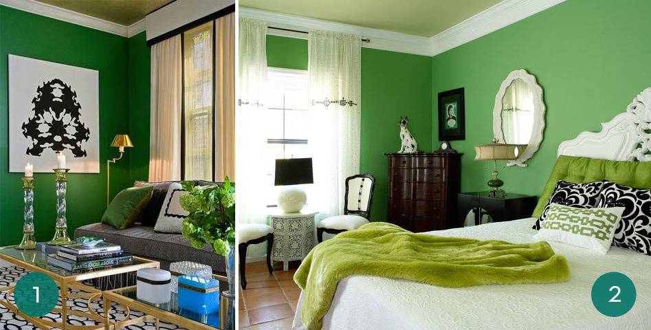 Would You Dare? 10 Stunning Green Rooms