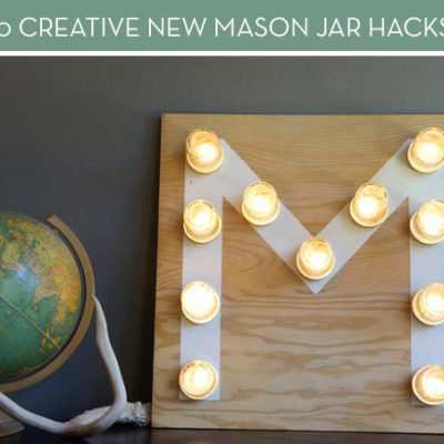 Roundup: 10 Fun New Uses For Mason Jars