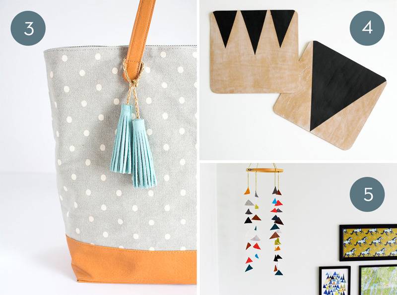 Roundup: 10 Stylish DIY Leather And Suede Projects