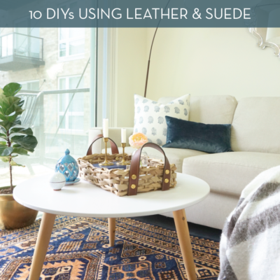 Roundup: 10 Stylish DIY Leather And Suede Projects