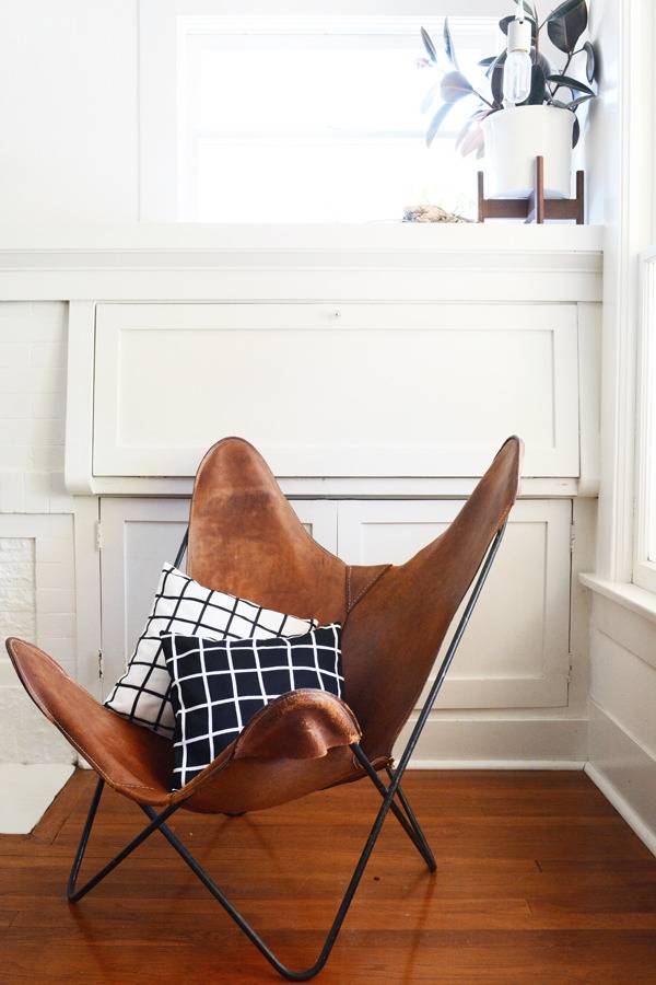 Grid pattern pillows - Curbly