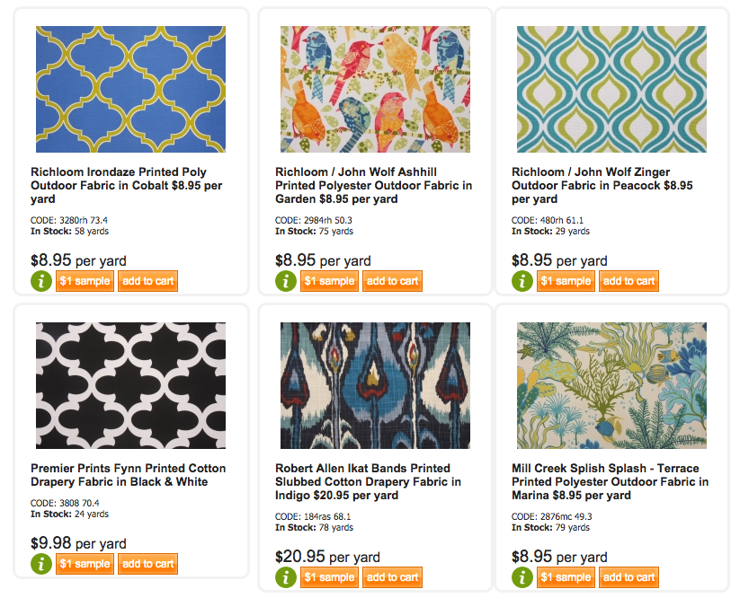 Shopping: 11 Affordable Online Fabric Sources 