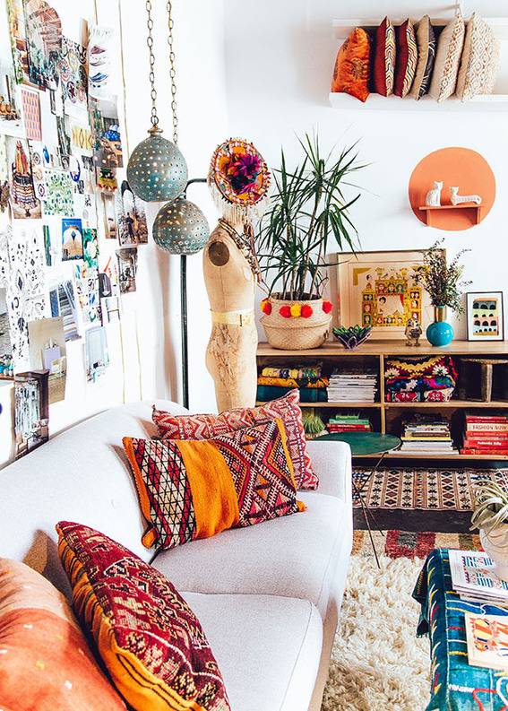 Beautiful Bohemian Spaces - The Jungalow (Justina Blakeney)