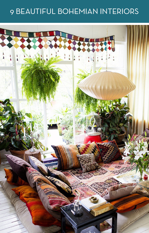 9 Beautiful Bohemian Spaces
