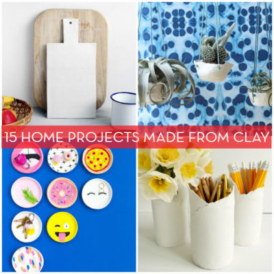 Crazy For Clay: 15 Awesome DIY Projects For The Home