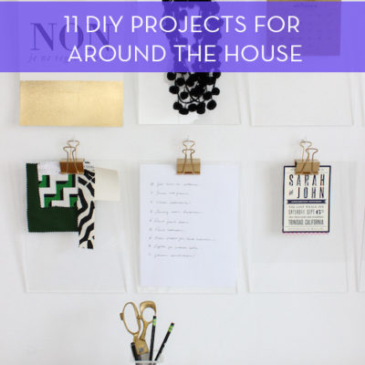 11 Inspiring DIY Projects For The Home