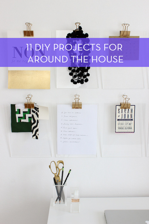 11 Inspiring DIY Projects For The Home