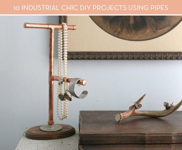 10 DIYs Using Pipes From The Hardware Store