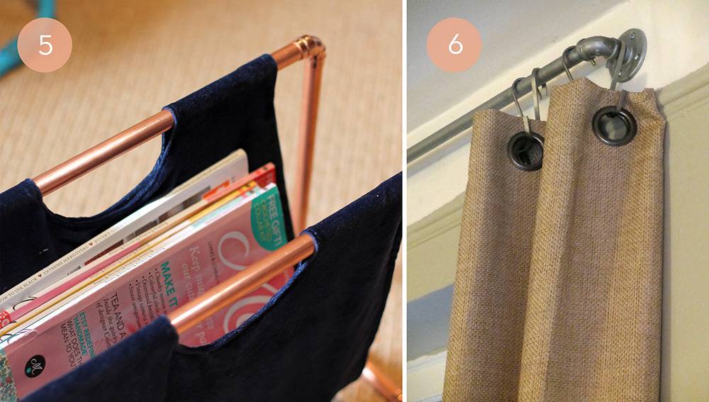 10 DIYs Using Pipes From The Hardware Store