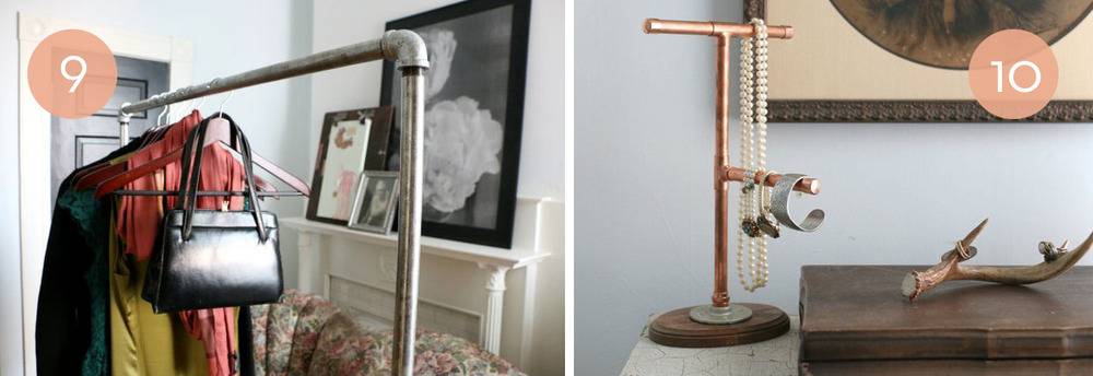 10 DIYs Using Pipes From The Hardware Store