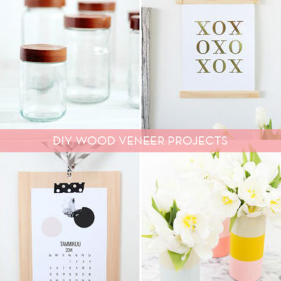 Eye Candy: 15 Beautiful Home Projects Using Wood Veneer