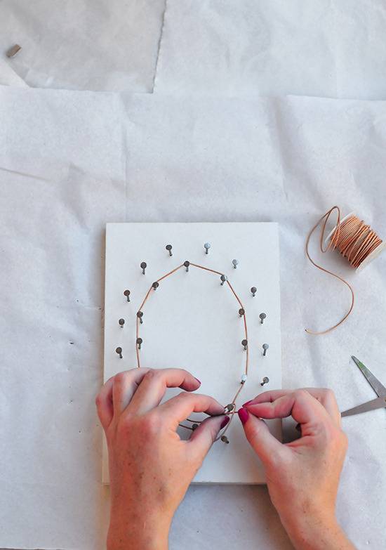 How To: Spooky & Simple BOO String Art For Halloween 
