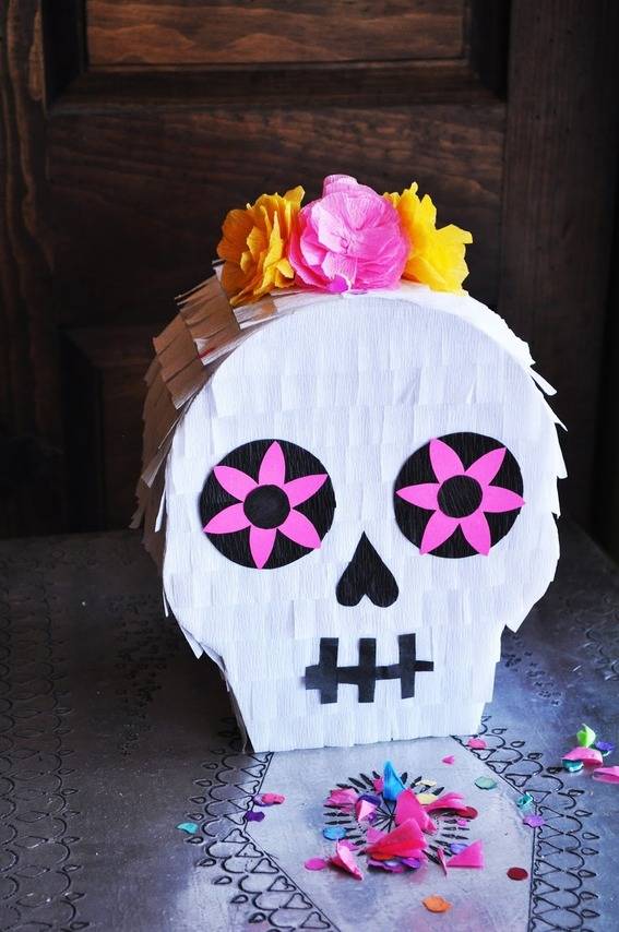 Sugar Skull pinata - Casa Artelexia