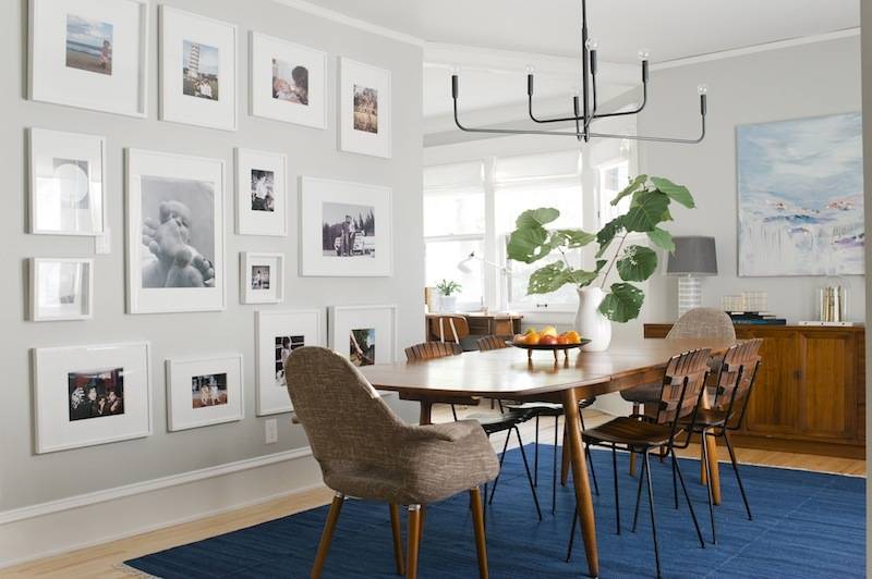 Dining Room of the Curbly House, styled by Emily Henderson
