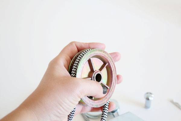 DIY Minimal Pendant Light | Hello Lidy for Curbly
