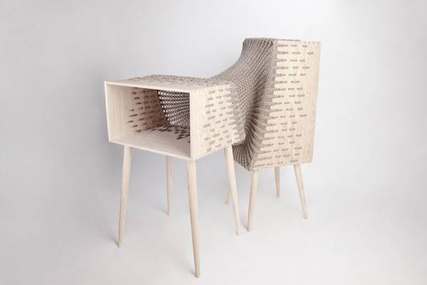 Futuristic art furniture