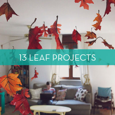 13 Fun Things To Make With Leaves This Fall