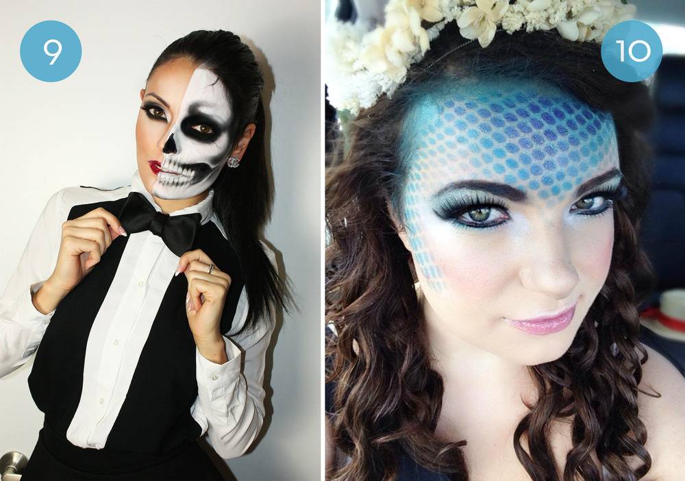 10 Totally Incredible Halloween Makeup Ideas