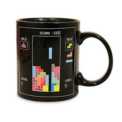 TETRIS heat change mug