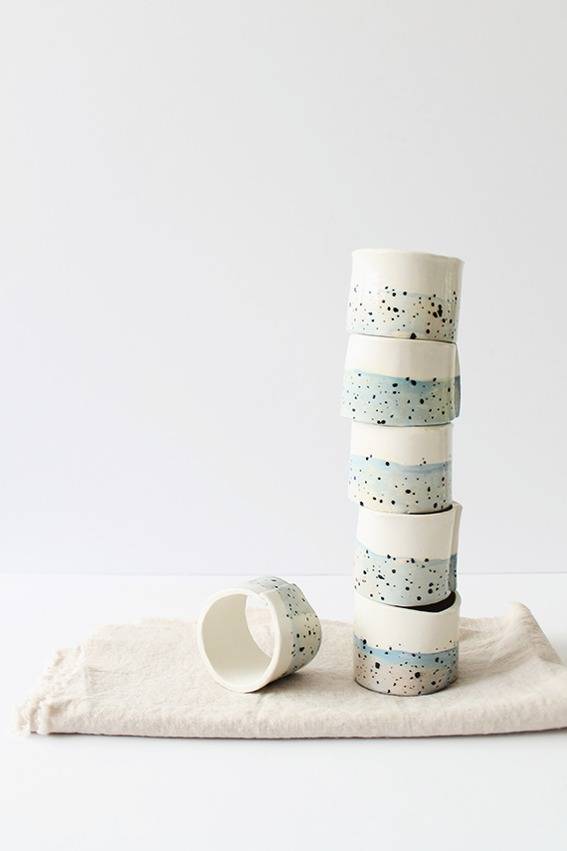 DIY napkin rings for your holiday place settings