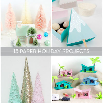 13 DIY Paper Projects To Make For The Holidays