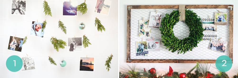 10 Unique Ways To Display Your Holiday Cards