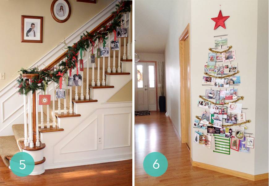 10 Unique Ways To Display Your Holiday Cards