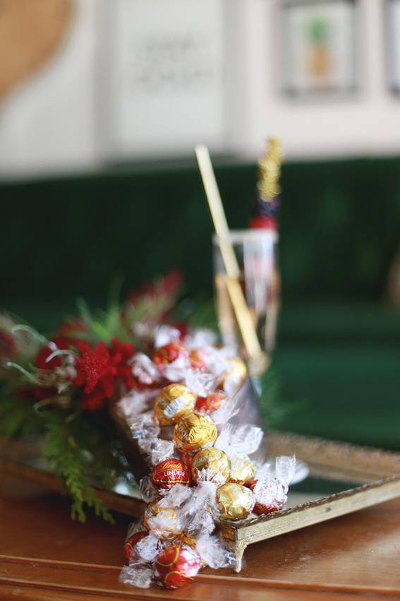 Chocolate and Champagne Holiday Open House