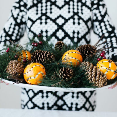 10 Ways To Use Herbs & Fruit In Your Holiday Decor