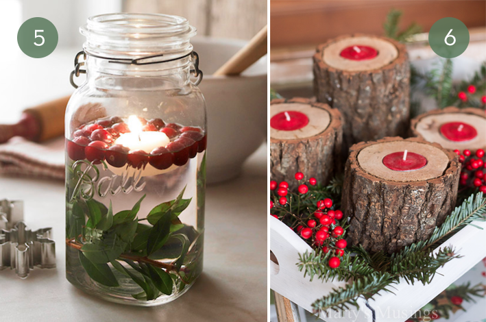 Roundup: 10 Stunning Holiday Candle DIY Projects