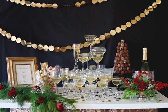 Chocolate and Champagne Holiday Open House