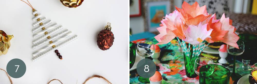 Roundup: 10 Clever Paper Straw DIYs