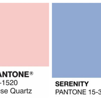 Pantone's 2016 Colors of the Year
