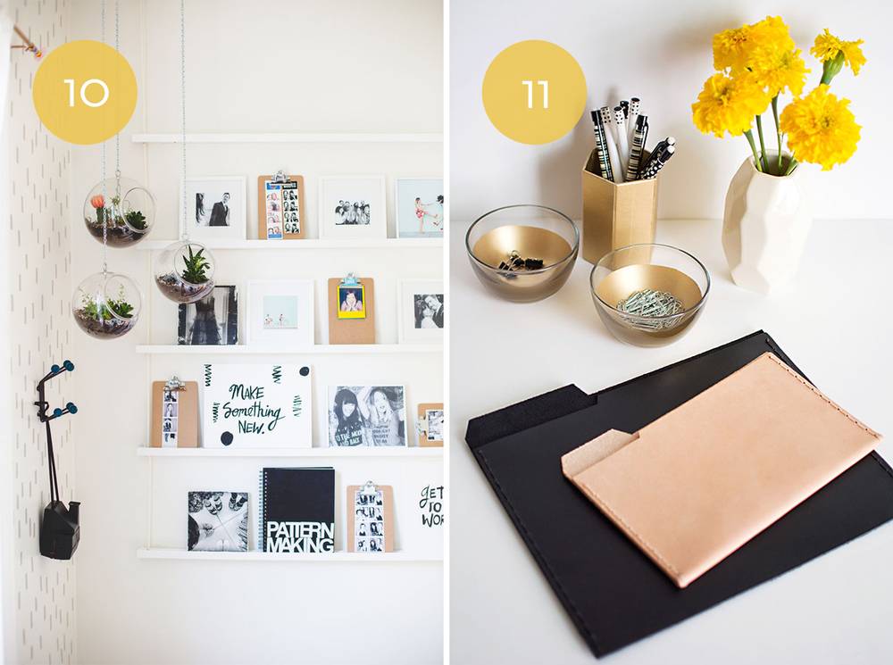 17 DIY Ways To Organize Your Workspace