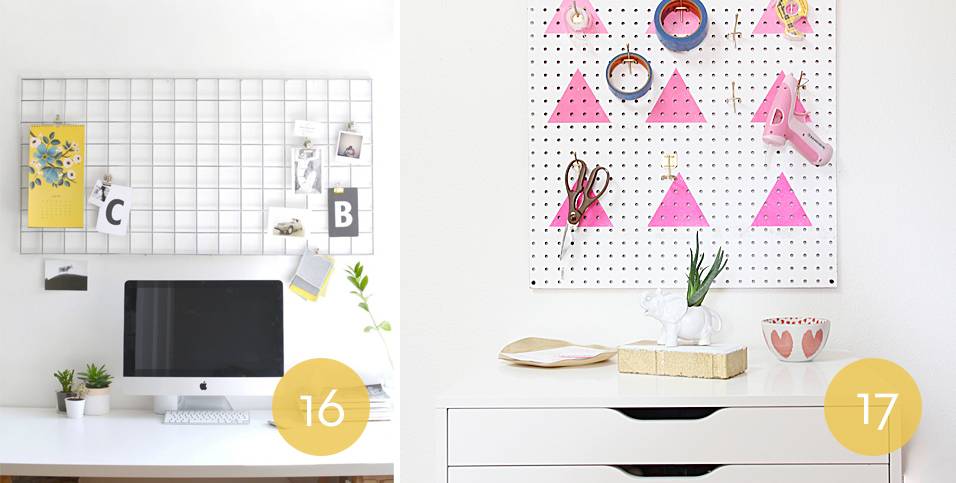 17 DIY Ways To Organize Your Workspace