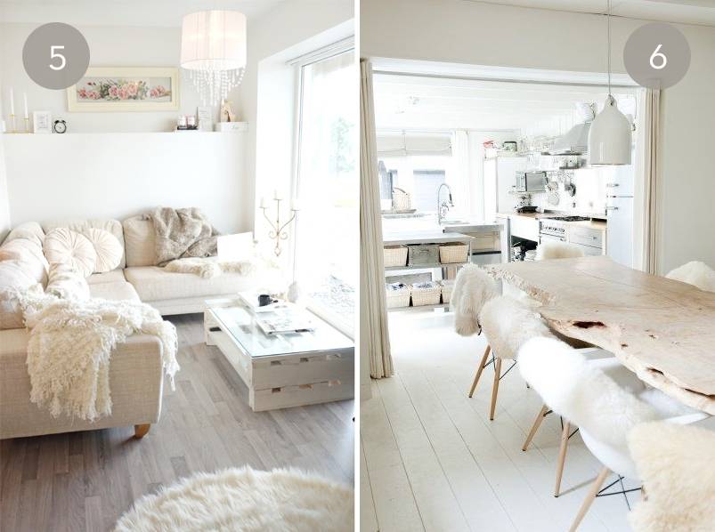 Eye Candy: 10 Cozy Winter White Rooms