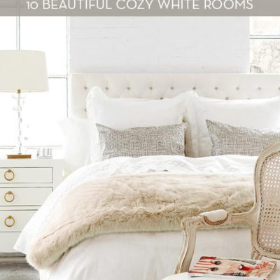 Eye Candy: 10 Cozy Winter White Rooms