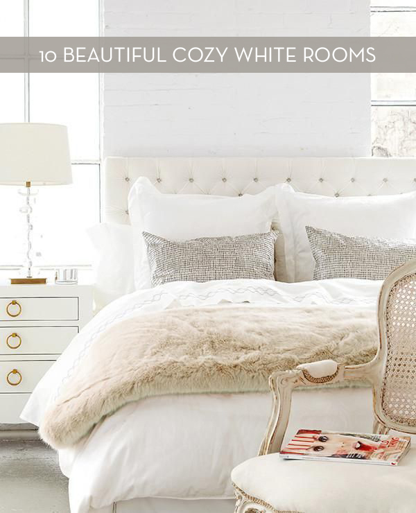 Eye Candy: 10 Cozy Winter White Rooms