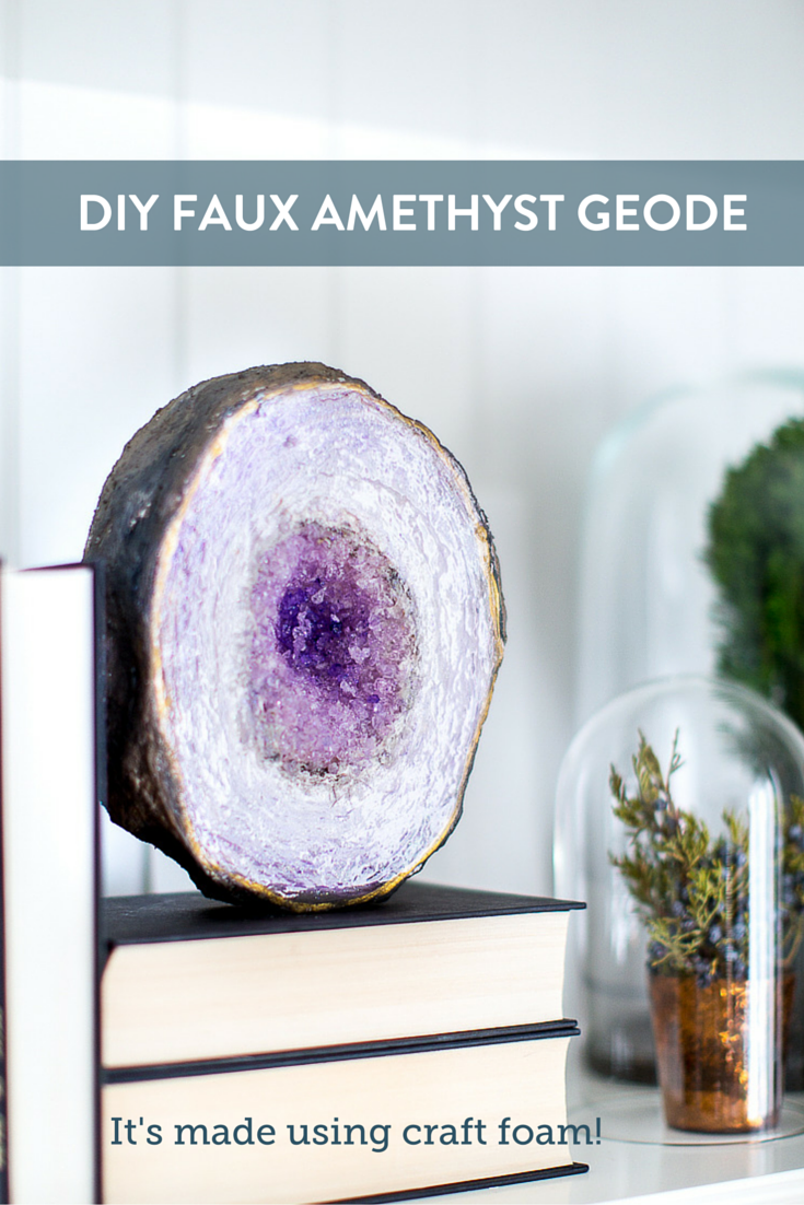 DIY Faux Geode Primary Pic