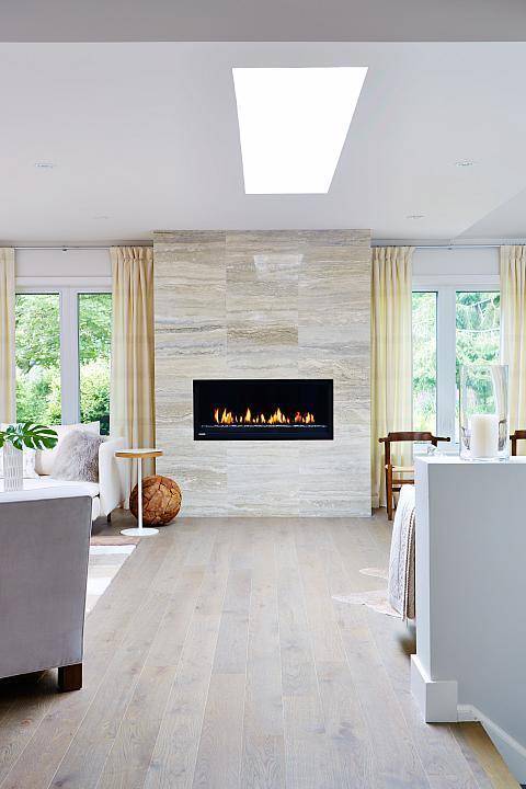 Natural Stone Fireplace