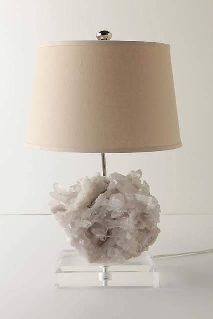 Rock Crystal Lamp