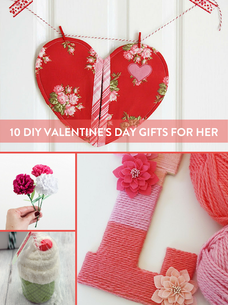 10 Handmade Valentine's Gifts for Her