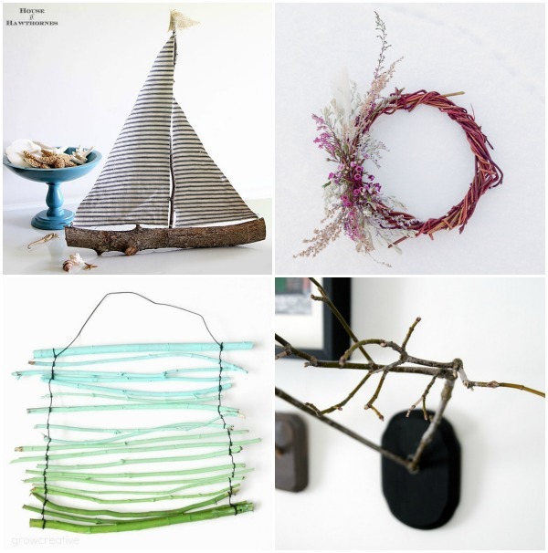 decorating with twigs 