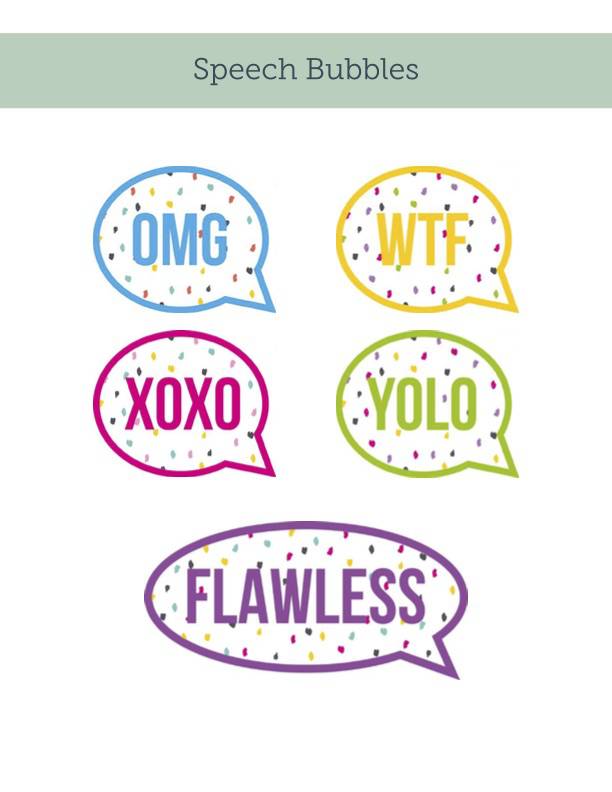 LOL speech bubbles props